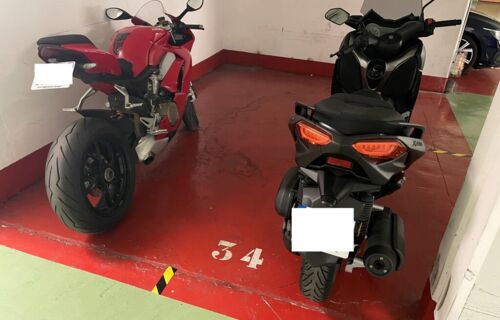 Parking moto rue de la roquette 75011 Paris