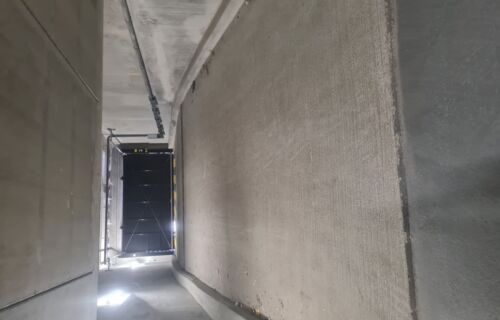 Parking près du métro les Agnettes