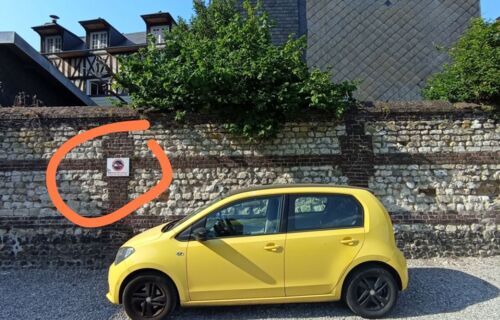 Parking proche garde de Rouen