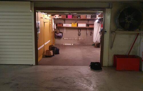 Garage fermé