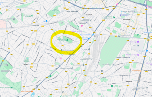 Location parking souterrain Chatillon