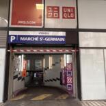 Parking marché Saint-Germain Paris 75006